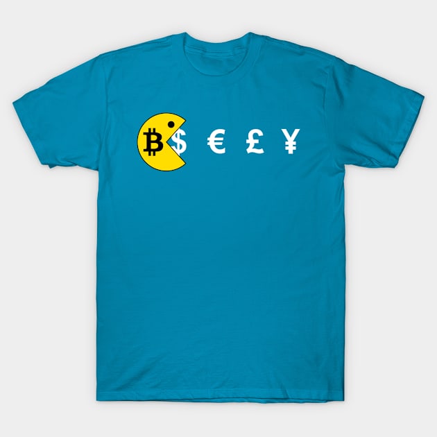 Bitcoin BTC Crypto Cryptocurrency Hodl T-Shirt by oskibunde